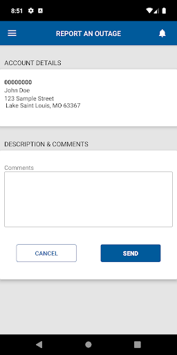 Screenshot of mySamHouston