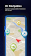screenshot of Maps All in One, Speedometer
