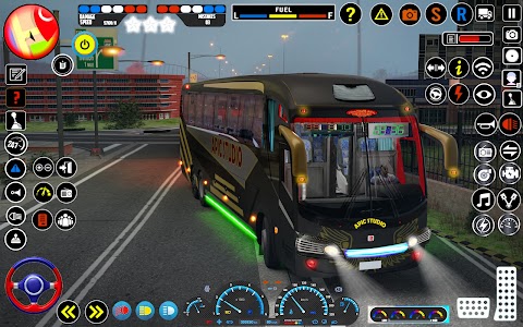 City Coach Bus Driving Sim 3Dのおすすめ画像3