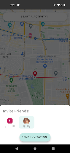 Min Map - Meet up with friends Screen 3