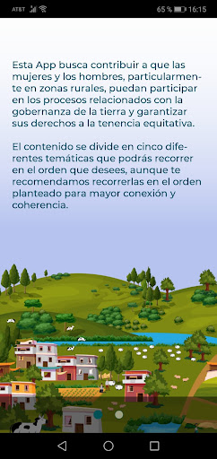 Android application Tierra para mujeres y hombres screenshort
