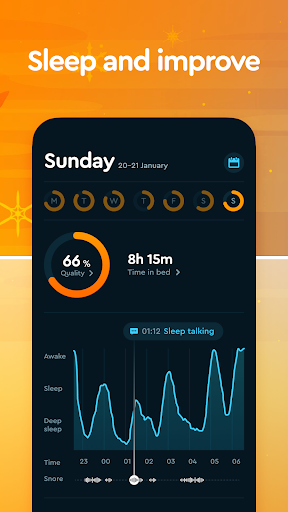 Sleep Cycle Sleep Tracker Mod APK 4.22.50.7023 (Premium) Android
