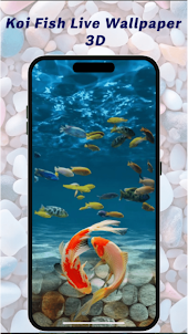 4D Koi Fish Wallpaper