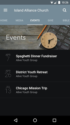 Island Alliance Church Screen 3