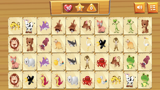 Matching games for kids Zoo