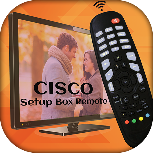 Set Top Box Remote for CISCO logo