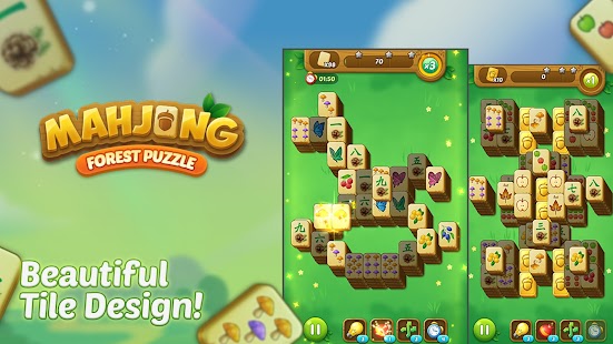 Mahjong Forest Puzzle Screenshot