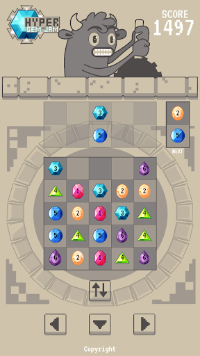 Android application Hyper Gem Jam screenshort
