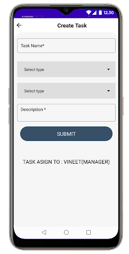 Fastinfo Task Management Screen 3