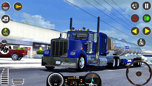 Screenshot 9 American Cargo Truck Simulator android