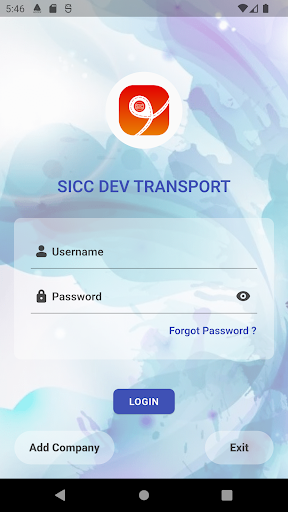 Consolidate Transport ERP Screen 2