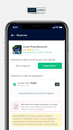 Multilockers - Guarda-Volumes Screen 2