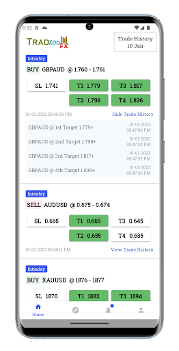 TradZoo Forex Trading Signals Screen 3