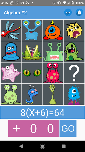 Algebra Monsters Screen 3