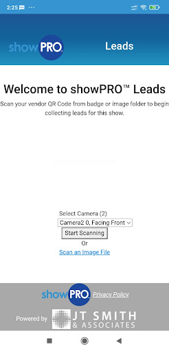 showPRO Leads Screen 2
