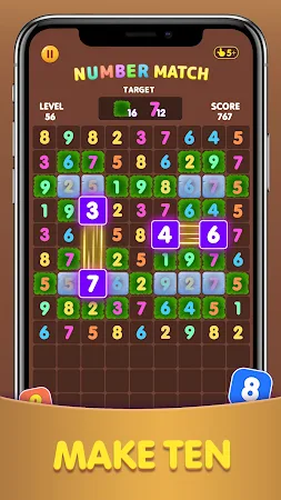 Game screenshot Числовой матч: головоломка 10 mod apk