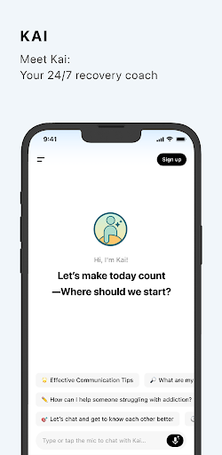 OpenRecovery: AI Sober Coach Screenshot 2 - AppWisp.com