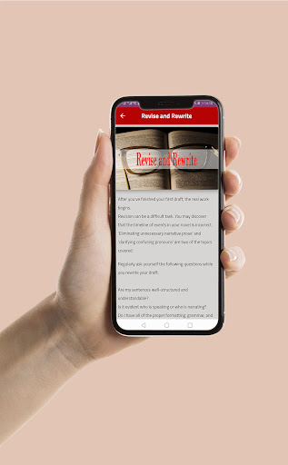 how to write a book Screen 3