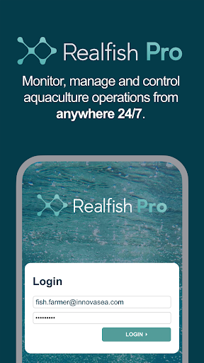 Android application Realfish Pro screenshort