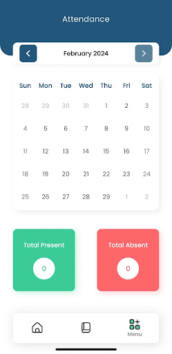 Android application Smart Ecoles screenshort