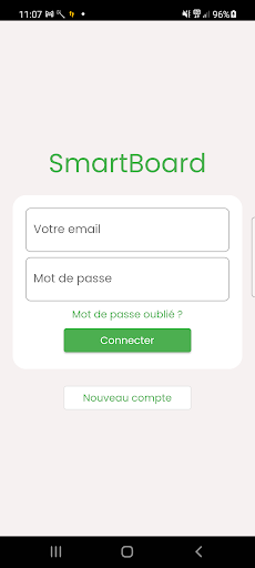 Android application SmartBoard screenshort