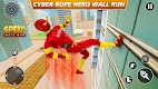 screenshot of Cyber Rope Hero in Spider Game