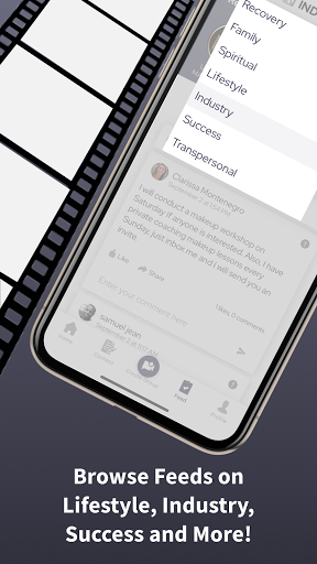 Ascend Video - Community App Screen 2