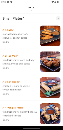 Sophias Thai Kitchen Screen 3