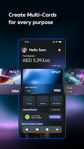 Maly: Smart Money Management Screen 3