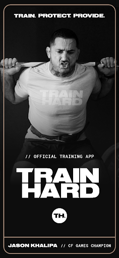 Android application TRAIN HARD – Fitness App screenshort