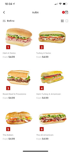 Commissary Deli Screen 2