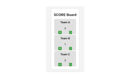 Simple Score Board