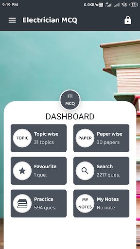 Android application ITI Electrician MCQ - English screenshort