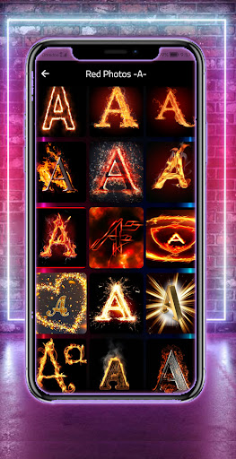 Letter -A- Photos Screen 3