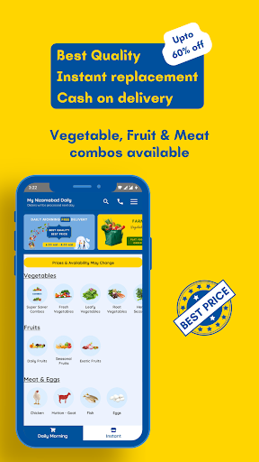 My Nizamabad Home Delivery App Screen 3