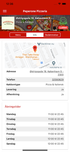 Peperone Pizzeria Screen 2