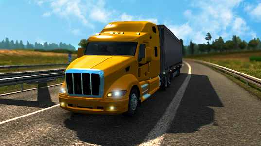 Euro Truck Simulation game 3D