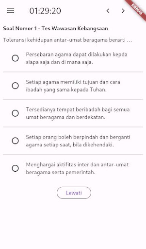 Simulasi CAT CPNS Pembahasan Screen 2