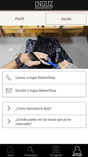 Inguz Barbershop Screen 3