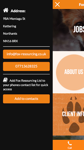 Fox Resourcing Ltd Screen 2