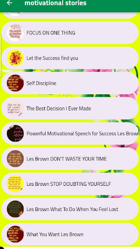 motivational stories audio Screenshot 2 - AppWisp.com