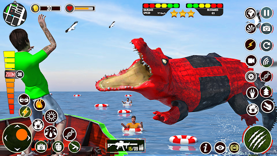 Hungry Animal Crocodile Games 3