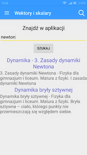 Fizyka dla liceum i gimnazjum Screen 3