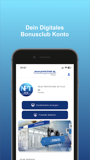 Android application NEUE PROTECHNIK screenshort