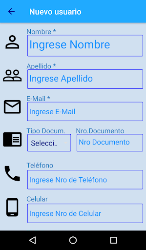 CEVIGE Movil Screen 3