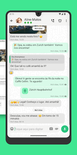 Threema. Messenger seguro Captura de Tela do Aplicativo Android 5