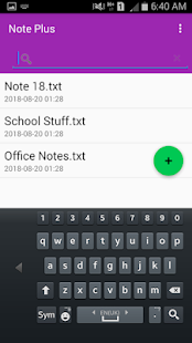 Note Plus Screenshot