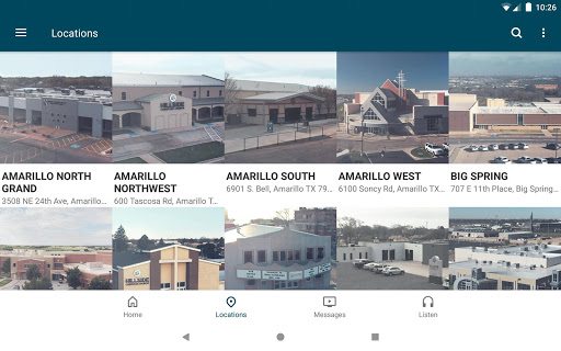 Screenshot of Hillside Christian Church