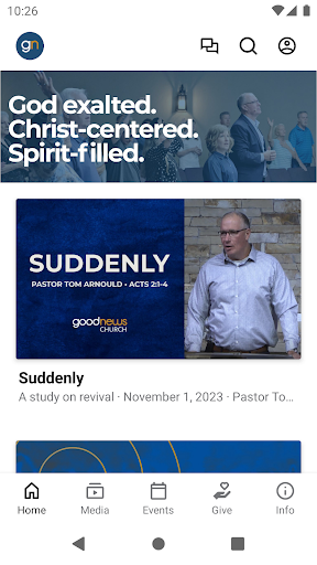 Android application Good News Church - Yukon, OK screenshort