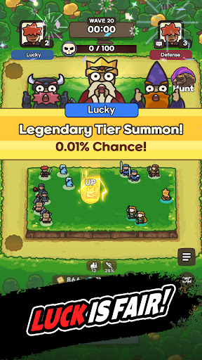 Screenshot of Lucky Defense
